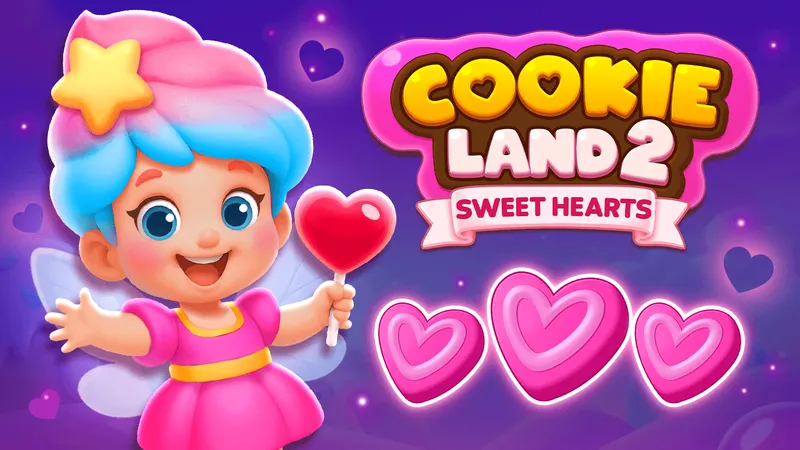 Cookie Land 2: Sweet Hearts Cover